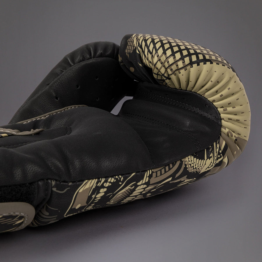 Venum Invader Boxing Gloves - Black/Sand — product view 7