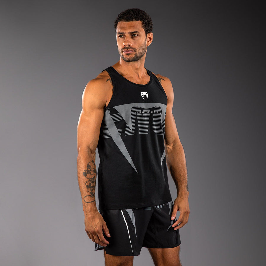 Venum Adrenaline Tank Top - Black/Silver Grey — product view 2
