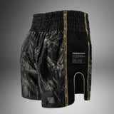 Venum Invader Muay Thai Shorts - Black/Sand — product view 2
