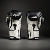 Venum Giant 2.0 Mike Tyson Pro Boxing Gloves - Deep Black/Optical White — product view 4
