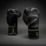Venum Matupa Boxing Gloves - Black/Grey/Gold