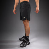 Venum Lazer Hybrid Training Shorts - Black/Grey — product view 3