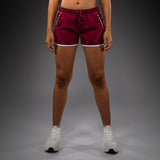 Venum Adrenaline Women's Training Shorts - Burgundy/ Pink