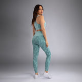 Venum Graffiti Women’s Full-Length Leggings - Aqua — product view 4