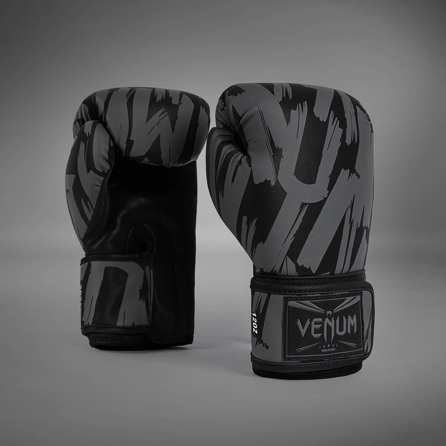 Venum Graffiti Boxing Gloves - Urban Charcoal