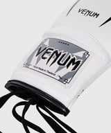 Venum Giant 3.0 Boxing Gloves - Nappa Leather - With Laces - White