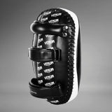 Venum Light Kick Pads - Skintex Leather - Black/Ice (Pair)