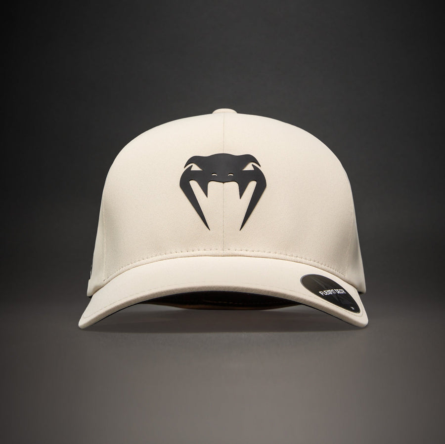 Venum Flexfit Delta Hat beige – official front view