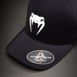 Venum Flexfit Delta Hat black – front logo detail