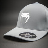 Venum Flexfit Delta Hat grey – front logo detail