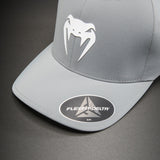 Venum Flexfit Delta Hat grey – visor and logo detail