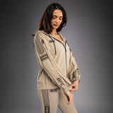 Venum UFC Unity Women's Zip Hoodie - Sand - 6