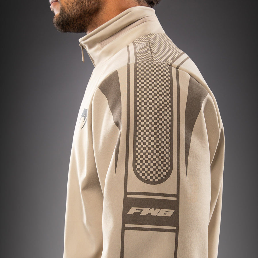 Venum UFC Unity by Venum Authentic Fight Week Men's Zip Hoodie - Sand - view 10