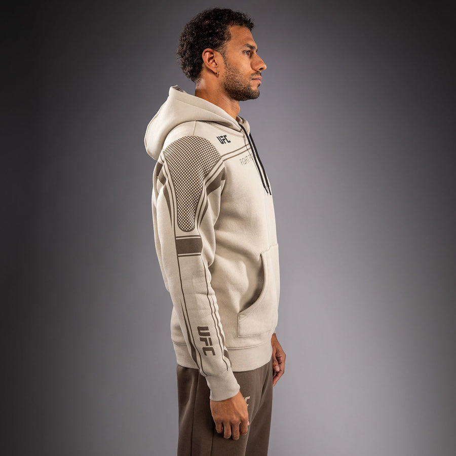 Venum UFC Unity by Venum Authentic Fight Week Men's Pullover Hoodie - Sand - view 3
