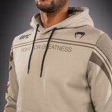 Venum UFC Unity by Venum Authentic Fight Week Men's Pullover Hoodie - Sand - view 6