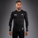 Venum UFC Unity by Venum Authentic Fight Week Men's Performance Long Sleeve Rashguard - Black - view 1