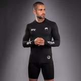 Venum UFC Unity by Venum Authentic Fight Week Men's Performance Long Sleeve Rashguard - Black - view 3