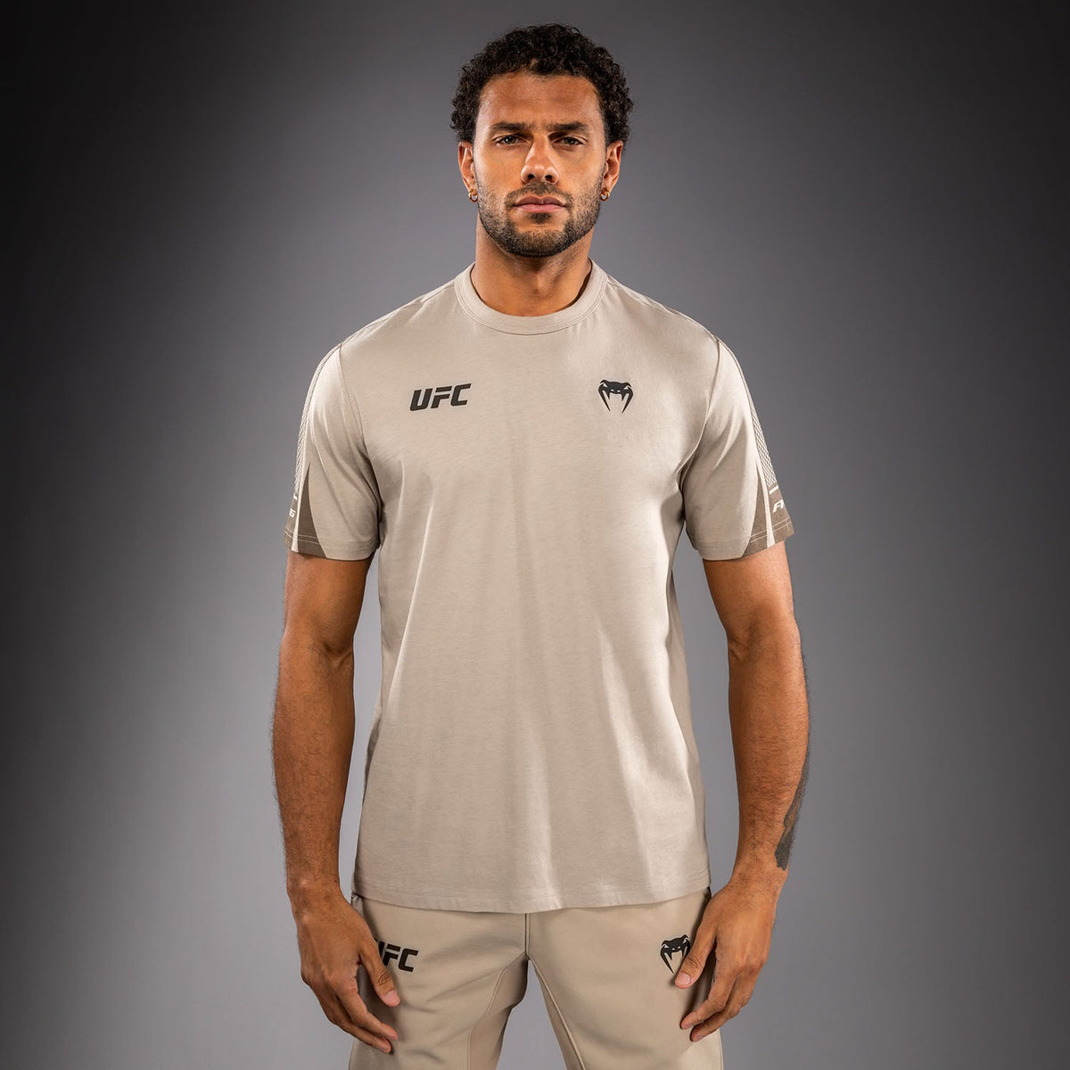 Venum UFC Unity by Venum Authentic Fight Week Men's Short Sleeve T-Shirt - Sand - view 1